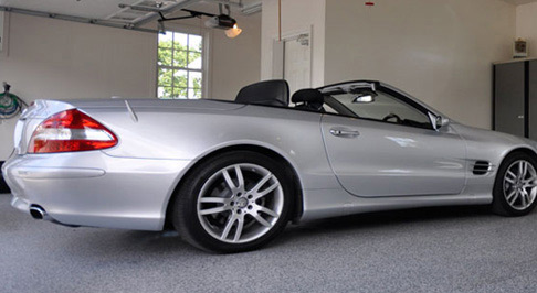 garage floor coating installation