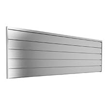 Edge Series Cabinets – Aluminum Backsplash