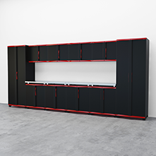 Edge Series Cabinets – 12 piece set