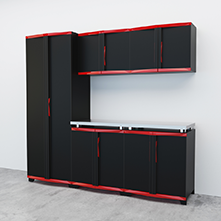 Edge Series Cabinets – 6 Piece Set