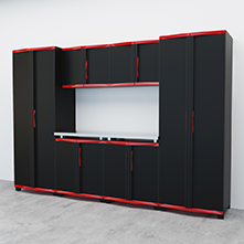 Edge Series Cabinets – 7 Piece Set